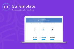 Mua GuTemplate - Pro Templates Library for WordPress giá rẻ