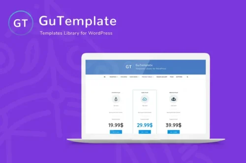 Mua GuTemplate - Pro Templates Library for WordPress giá rẻ