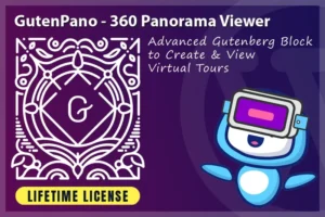 Mua GutenPano - 360 Panorama Viewer for Gutenberg giá rẻ