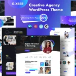 Gxber – Creative Agency WordPress Theme