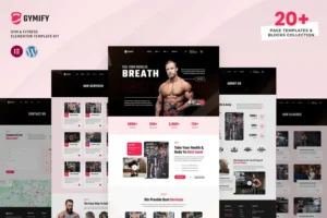 Mua Gymify - Gym & Fitness Elementor Pro Template Kit giá rẻ