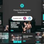Gymrock – Fitness Gym Elementor Template Kit