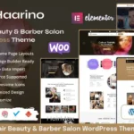 Haarino – Hair Beauty & Makeup WordPress Theme