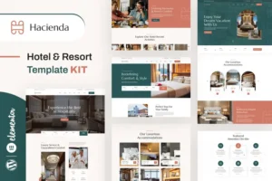 Mua Hacienda - Hotel & Resort Elementor Template Kit giá rẻ