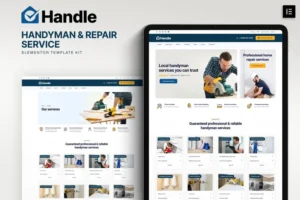 Mua Handle - Handyman & Repair Service Elementor Template Kit giá rẻ