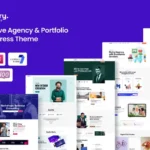 Harry – Creative Agency Portfolio WordPress Theme