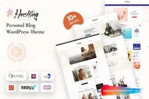 Mua Hashtag - Personal Blog WordPress Theme giá rẻ