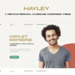 Hayley – Personal CV/Resume WordPress Theme