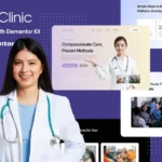 HealClinic – Health Care Center Elementor Kit Template