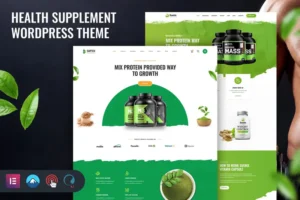 Mua Health Supplement WordPress Theme giá rẻ