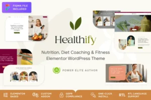 Mua Healthify - Diet Recipes & Health Coaching Theme giá rẻ