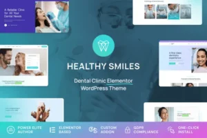 Mua Healthy Smiles - Dental WordPress Theme giá rẻ
