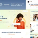 HeardIt – Otolaryngologist & ENT Elementor Pro Template Kit
