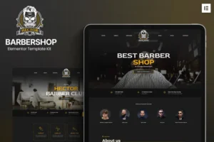 Mua Hector - Barbershop Elementor Template Kit giá rẻ