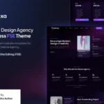 Hecxa – Creative Design Agency FSE WordPress Theme