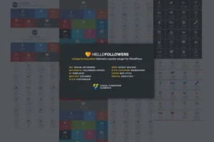 Mua Hello Followers - Social Counter Plugin giá rẻ