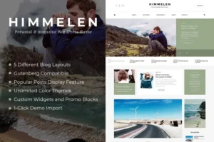 Mua Himmelen - Personal Minimal WordPress Blog Theme giá rẻ
