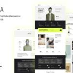 Hola – Personal Portfolio Elementor Template Kit