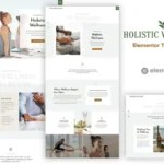 Holistic Welness – Alternative Health Elementor Template Kit