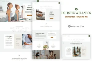 Mua Holistic Welness - Alternative Health Elementor Template Kit giá rẻ