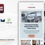 Homestore – E-Commerce Responsive Email Template