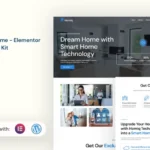 Homiq – Smart Home Elementor Template Kit
