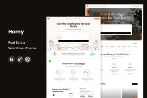 Mua Homy - Real Estate WordPress Theme giá rẻ
