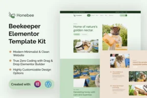 Mua Honebee - Beekeeper Elementor Template Kit giá rẻ