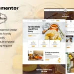 HoniFarm – Honey Bee Farm Elementor Template Kit
