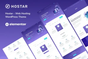 Mua Hostar - Web Hosting WordPress Theme giá rẻ
