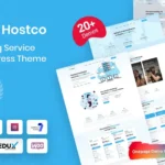 Hostco – Hosting Service WordPress Theme