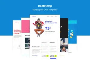 Mua Hostetemp - Multipurpose Email Templates & Builder giá rẻ