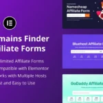 Hosting Domains Finder (Affiliate Forms)