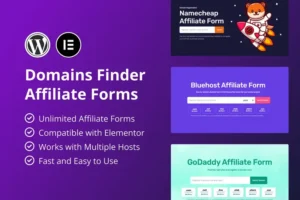 Mua Hosting Domains Finder (Affiliate Forms) giá rẻ