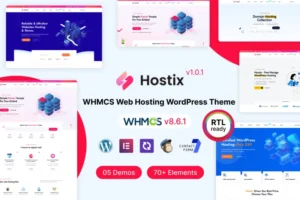 Mua Hostix - Hosting WHMCS WordPress Theme giá rẻ