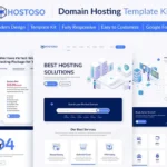 HOSTOSO – Hosting & Webhosting Service Template Kit