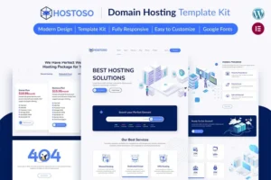 Mua HOSTOSO - Hosting & Webhosting Service Template Kit giá rẻ