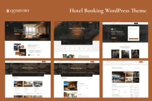 Mua Hotel Booking WordPress Theme - Qomfort giá rẻ