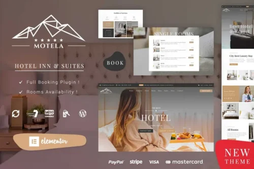 Mua Hotel Inn Booking Theme giá rẻ