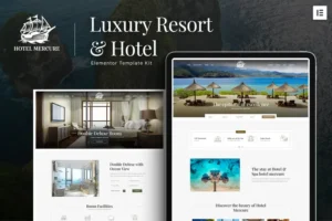 Mua Hotel Mercure - Luxury Resort & Hotel Elementor Template Kit giá rẻ