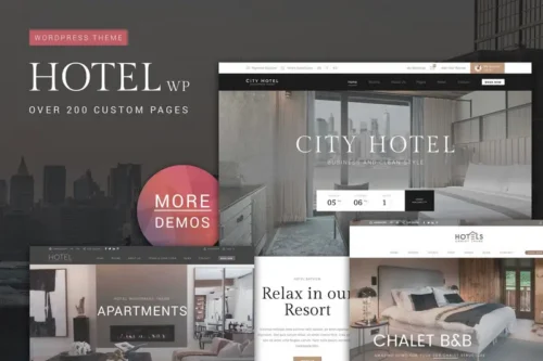 Mua Hotel WordPress Theme giá rẻ