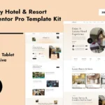 HotelAlfa – Luxury Hotel & Resort Elementor Pro Template Kit