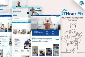 Mua HouzFix - Plumber, Handyman WordPress Theme giá rẻ