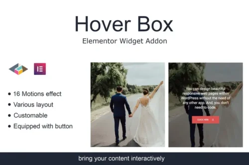 Mua Hover Box Elementor Page Builder Addon giá rẻ
