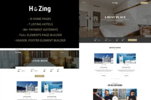 Mua Hozing - Hotel Booking WordPress Theme giá rẻ