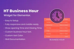 Mua HT Business Hour Widget for Elementor giá rẻ