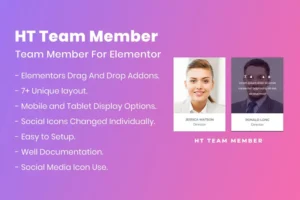 Mua HT Team Member For Elementor giá rẻ