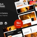 Hubsteel – Industrial & Factory WordPress Theme