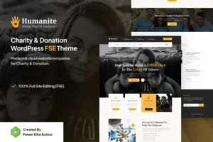 Mua Humanite – Charity & Donation FSE WordPress Theme giá rẻ