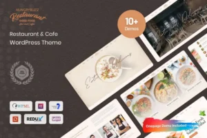 Mua Hungrybuzz - Restaurant WordPress Theme giá rẻ